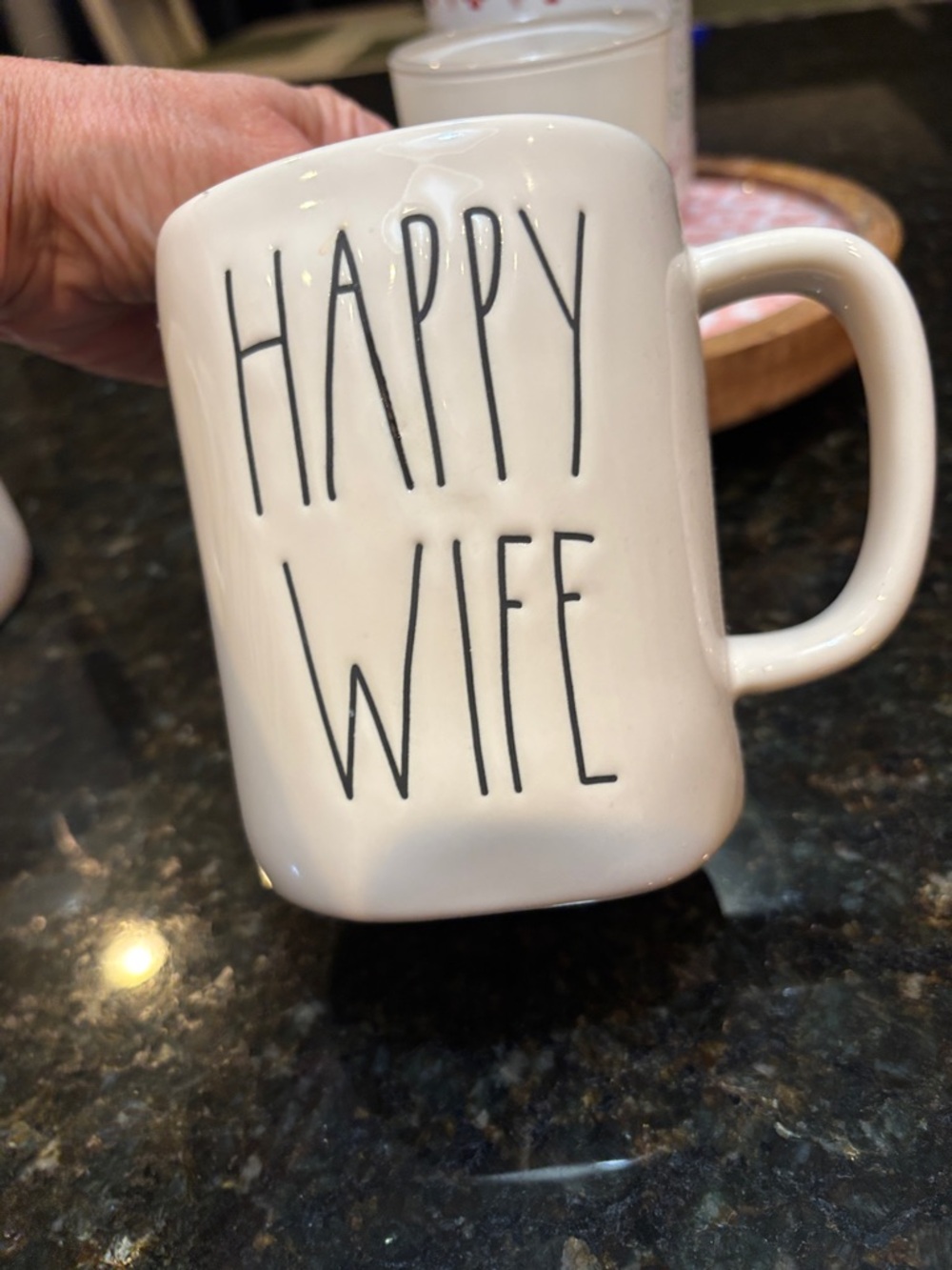 Happy Wife Rae Dunn Mug - Picture 2 of 5
